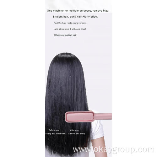 Electric Hot Air Iron Hair Styling Straight Curler